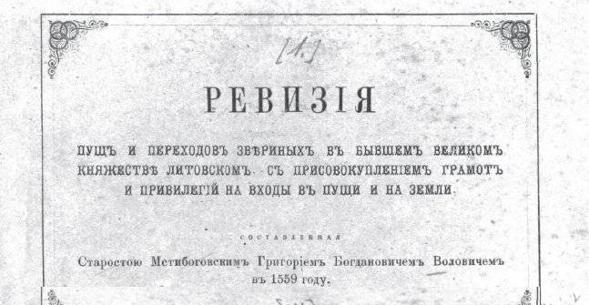 Книга 1867 года, где упоминается о Полюховичах